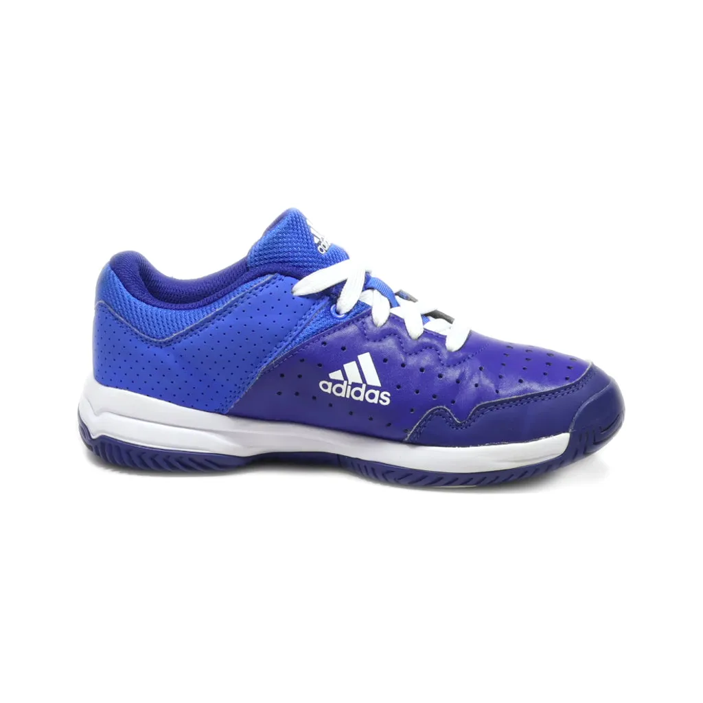 Adidas Courtstabil Sport Shoes Leather Blue Colour For Kids