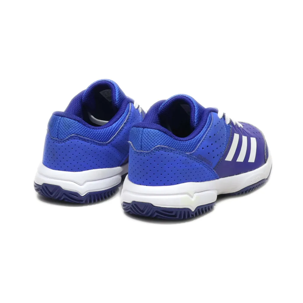 Adidas Courtstabil Sport Shoes Leather Blue Colour For Kids