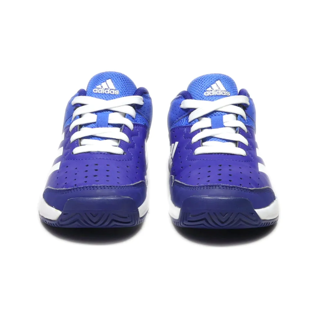 Adidas Courtstabil Sport Shoes Leather Blue Colour For Kids