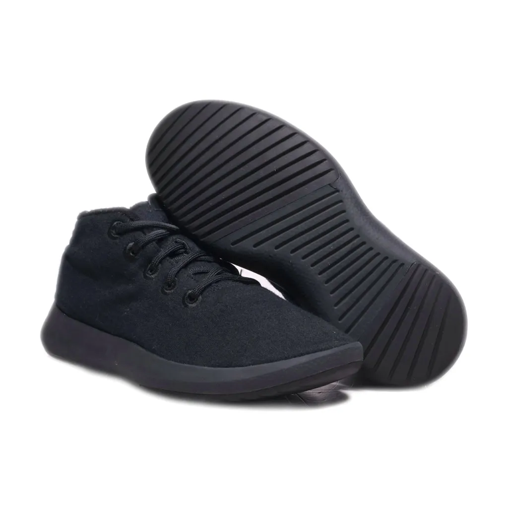 Allbirds Mizzles High-Top Sneakers Wool Black Colour For Women