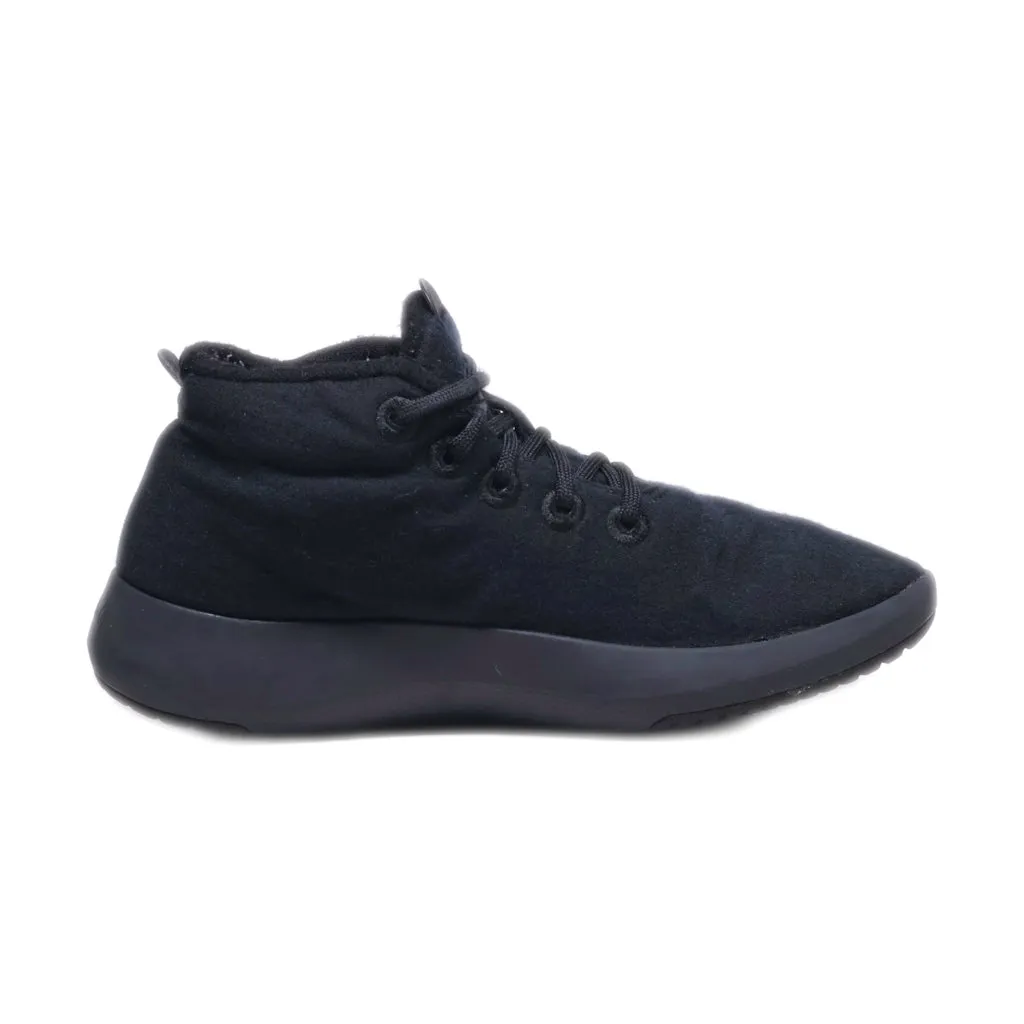 Allbirds Mizzles High-Top Sneakers Wool Black Colour For Women