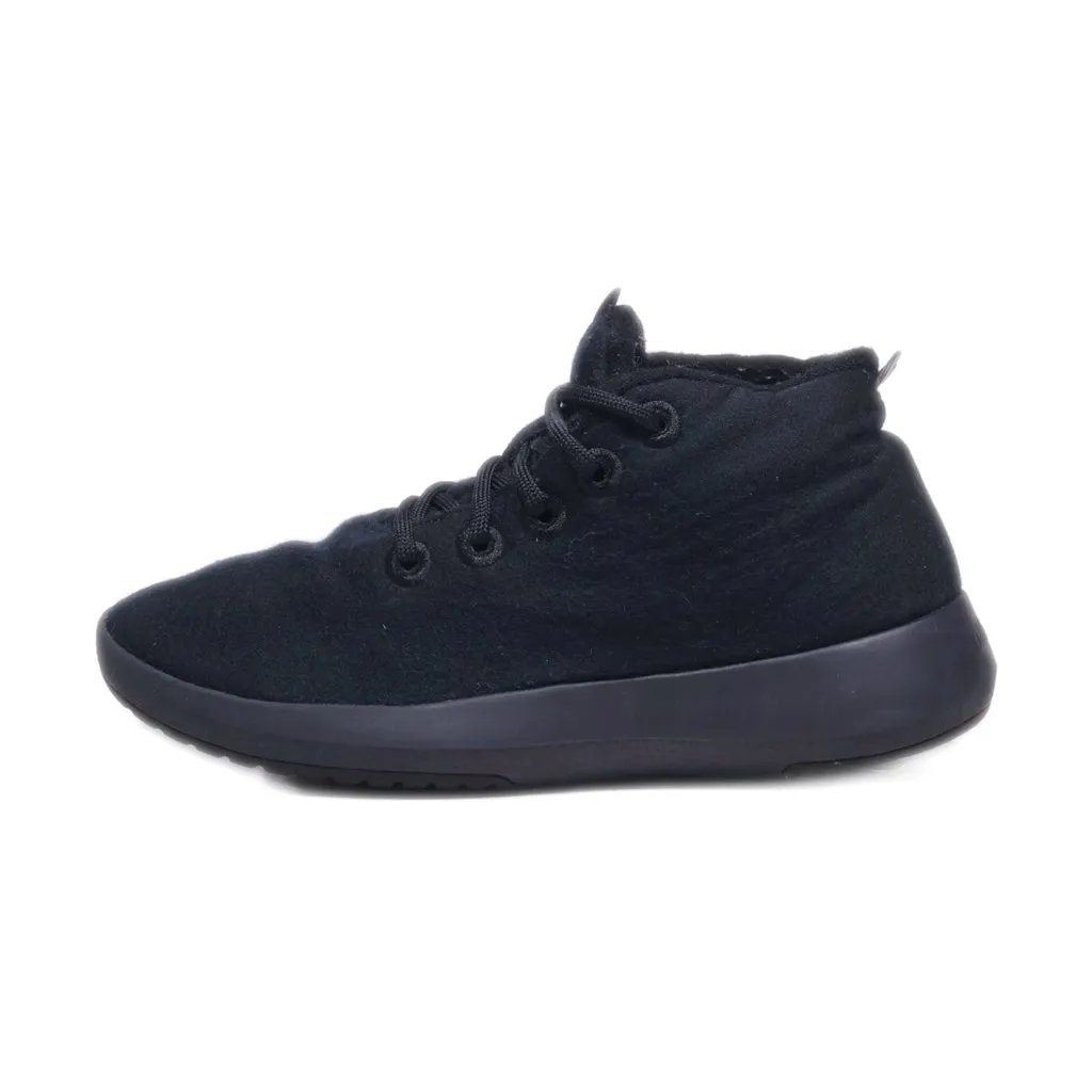 Allbirds Mizzles High-Top Sneakers Wool Black Colour For Women