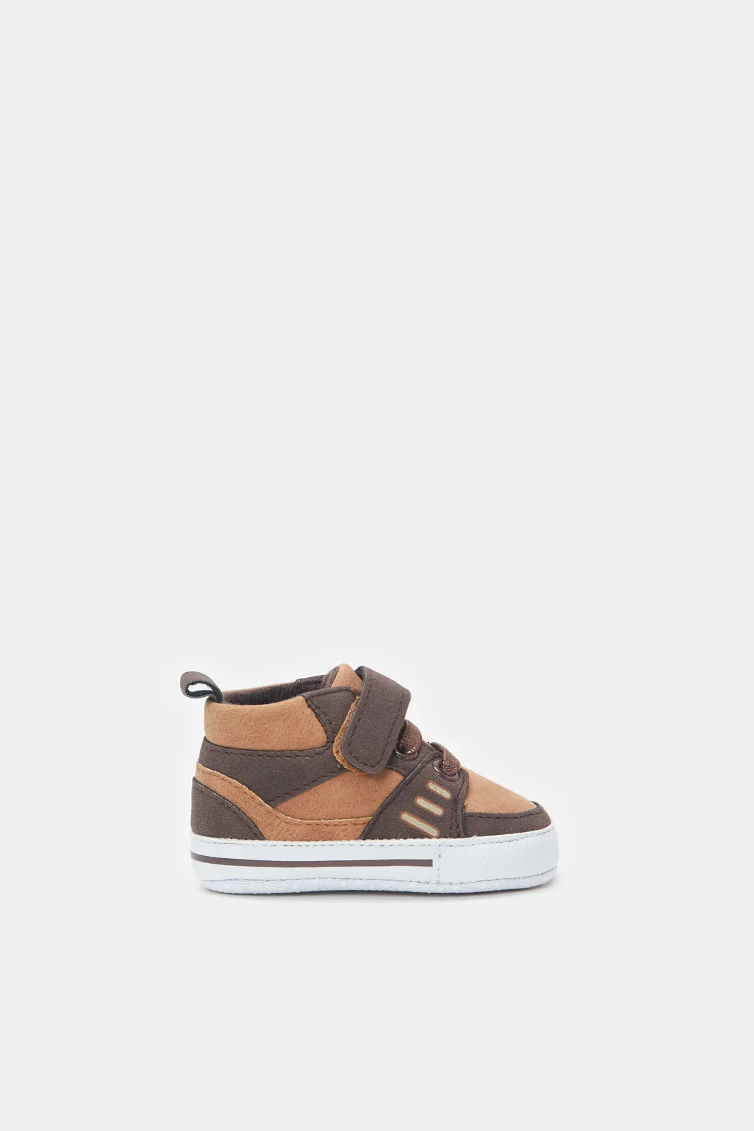 Baby Brown Pram Shoes