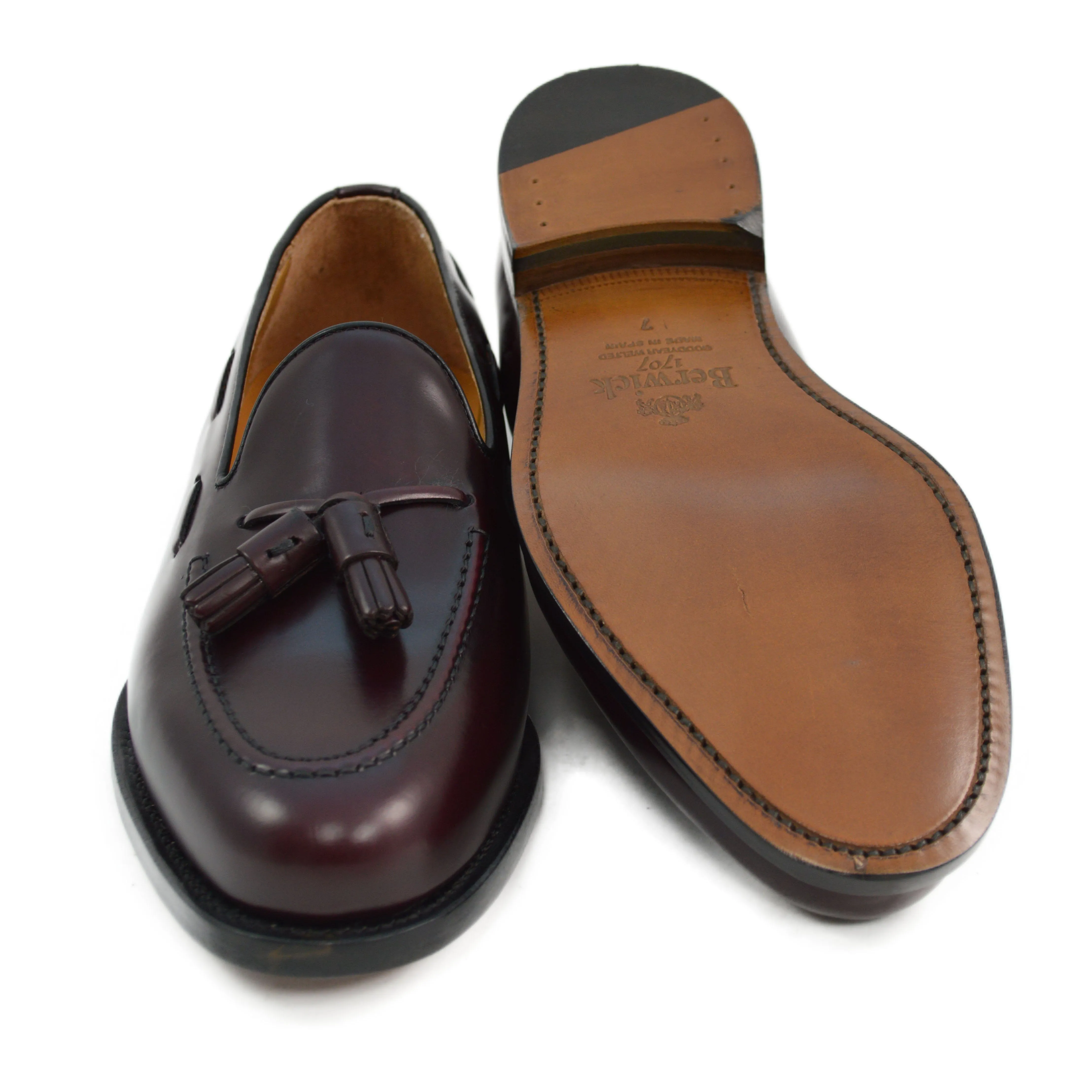 Berwick 1707 Tasselled Slip On (8491) Hi Shine