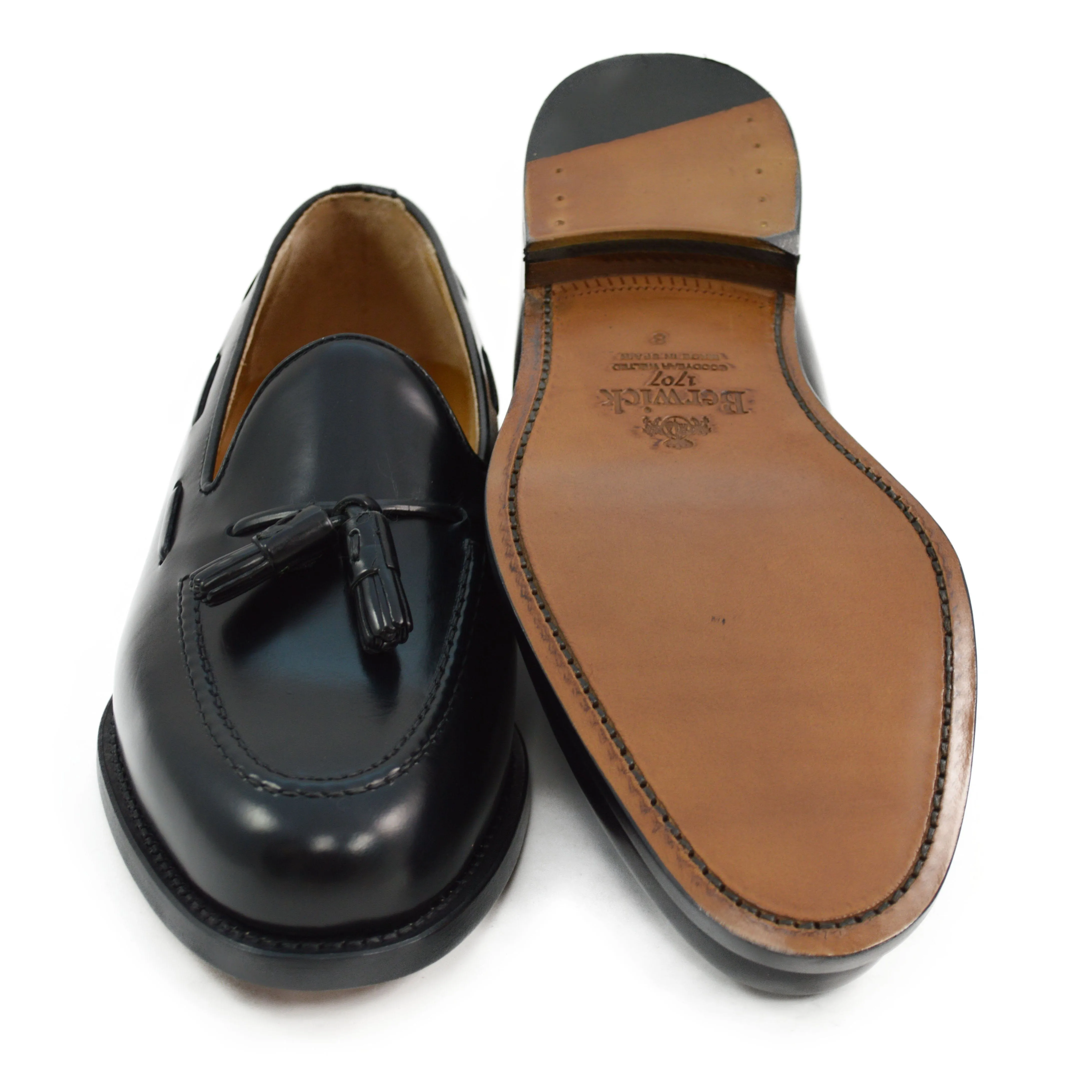 Berwick 1707 Tasselled Slip On (8491) Hi Shine