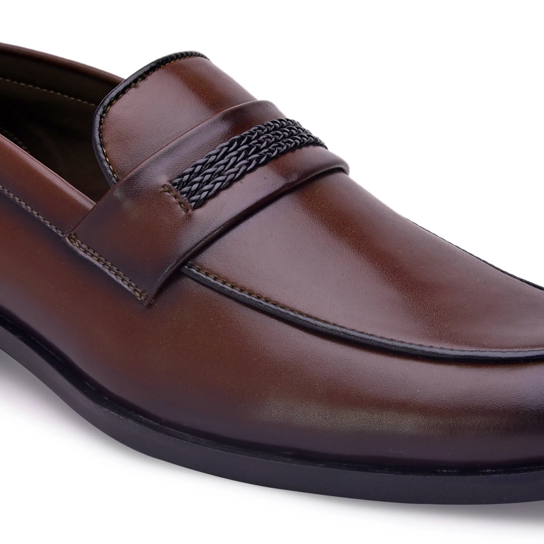 Bond Cherry Saddle Loafers