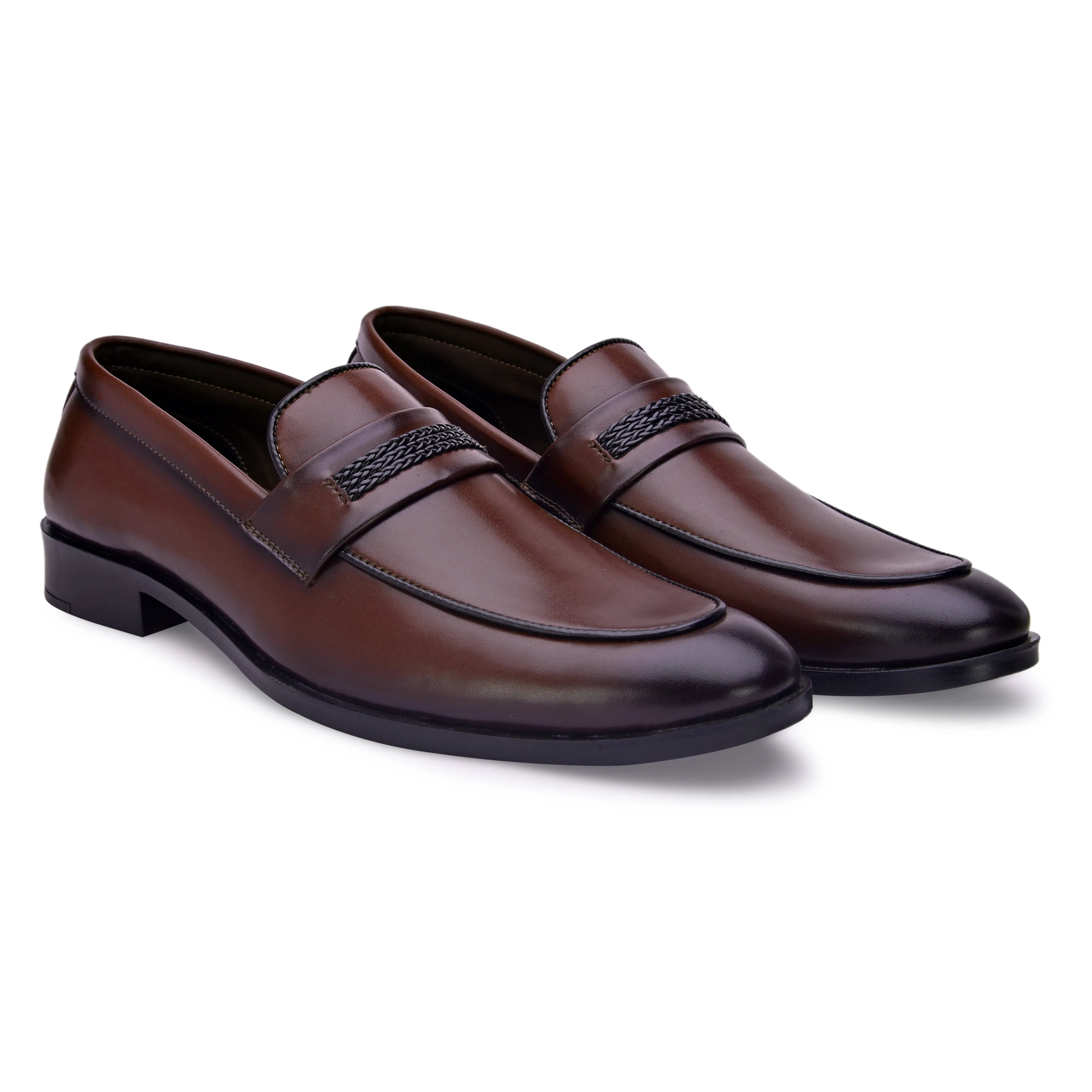 Bond Cherry Saddle Loafers