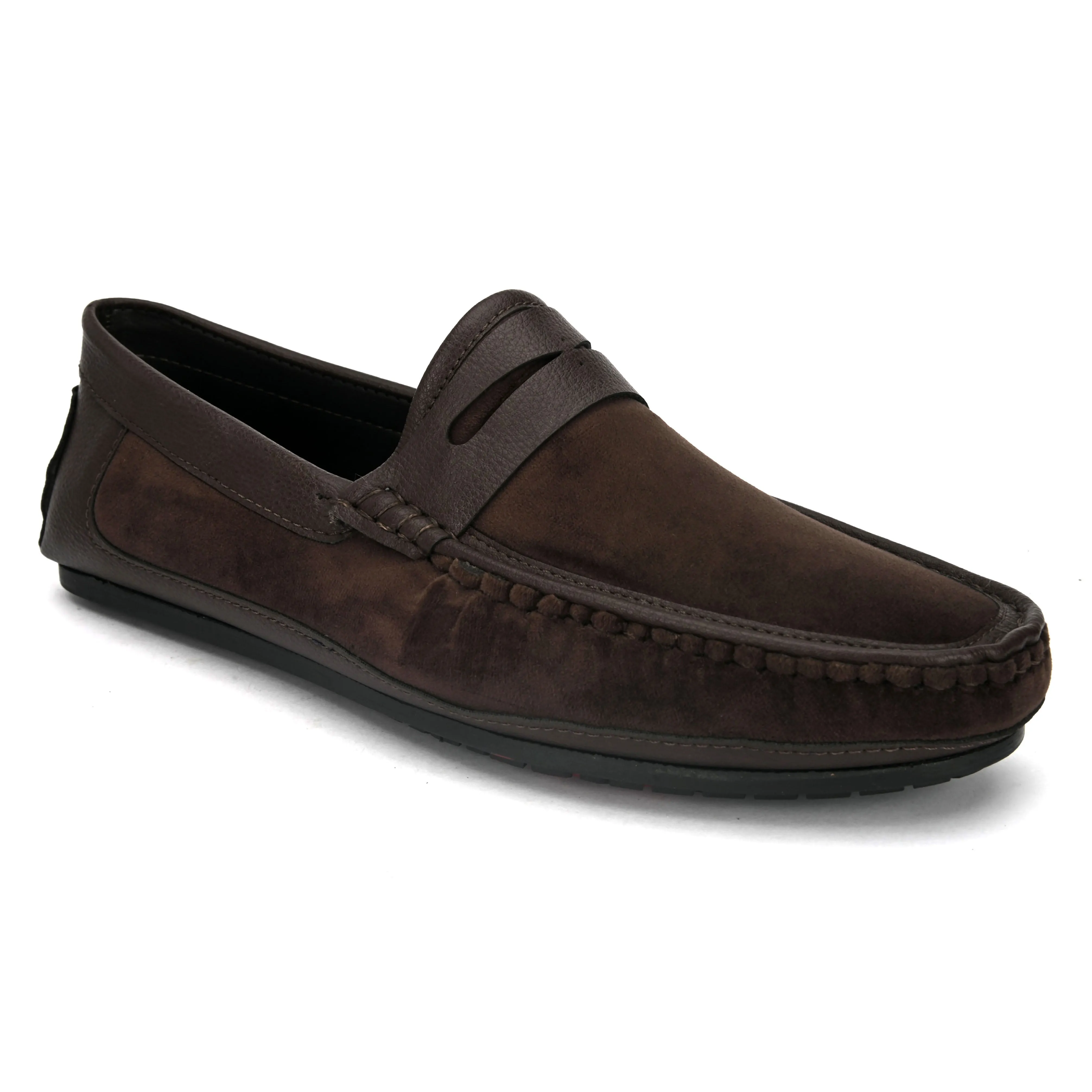 Cassio Brown Driving Loafers