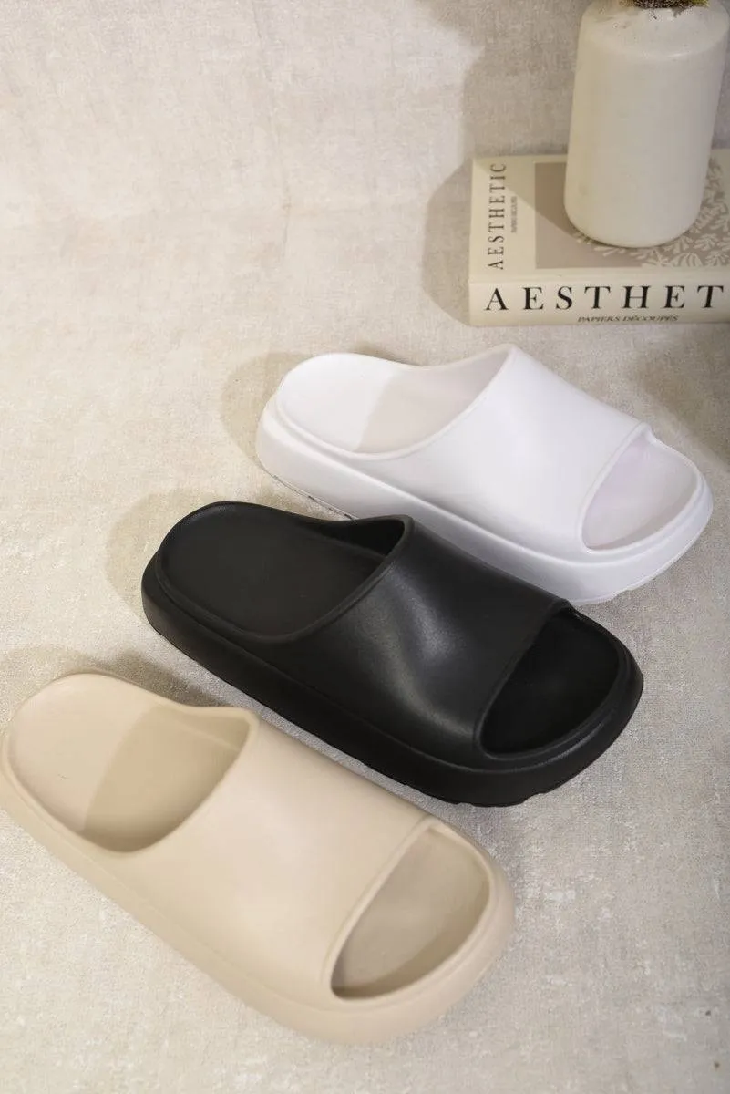 Chunky Slip On Sandals