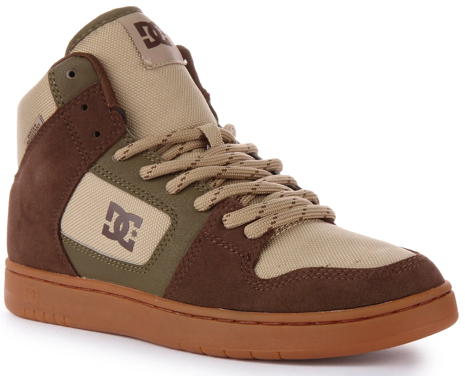 Dc Shoes Manteca 4 High WR In Brown For Men