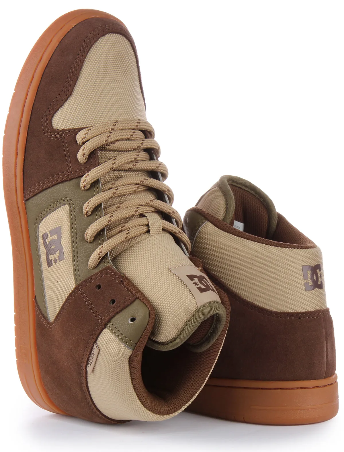 Dc Shoes Manteca 4 High WR In Brown For Men