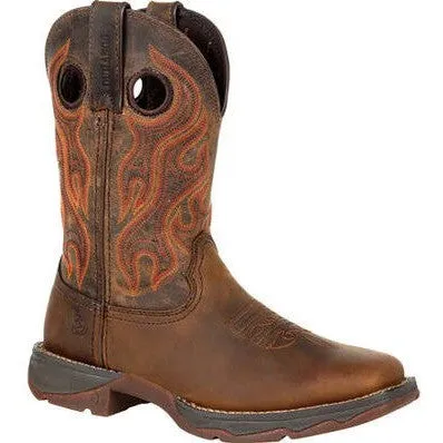 Durango Women's Lady Rebel 10" Soft Toe Western Classic Boot- Brown- DRD0395