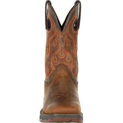 Durango Women's Lady Rebel 10" Soft Toe Western Classic Boot- Brown- DRD0395