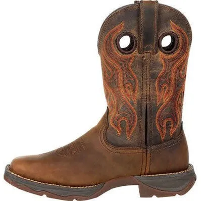 Durango Women's Lady Rebel 10" Soft Toe Western Classic Boot- Brown- DRD0395