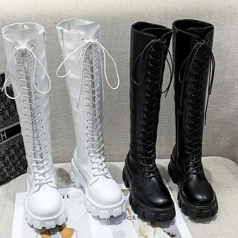 Funki Buys | Boots | Women's Knee High Platform Knights Boots