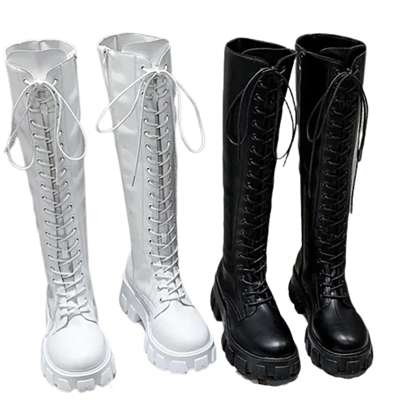 Funki Buys | Boots | Women's Knee High Platform Knights Boots