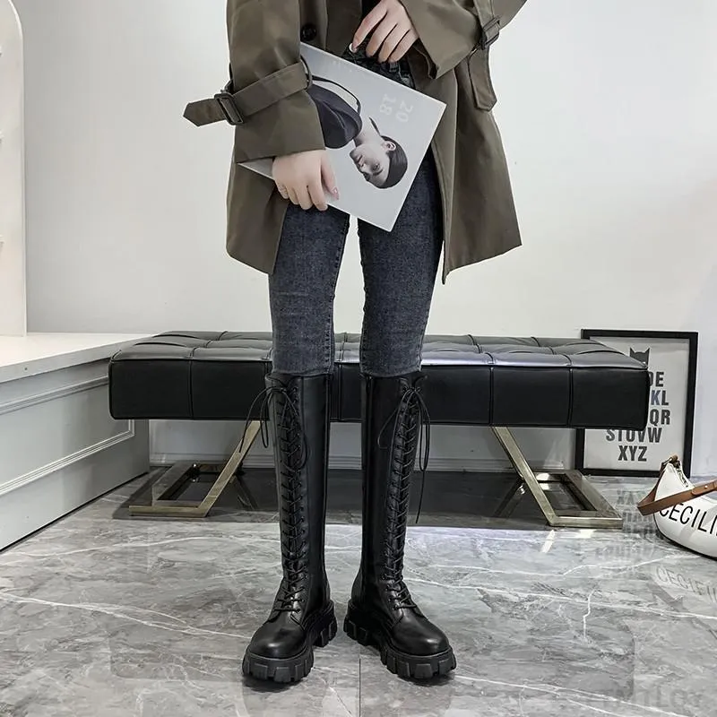 Funki Buys | Boots | Women's Knee High Platform Knights Boots