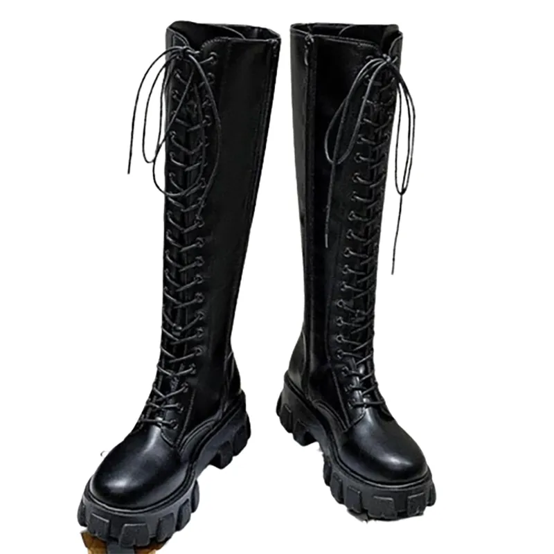 Funki Buys | Boots | Women's Knee High Platform Knights Boots