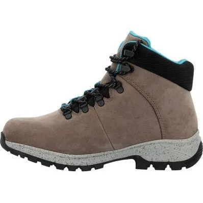 Georgia Women's Eagle Trail 5" WP Slip Resistant Hiker Boot -Grey- GB00630