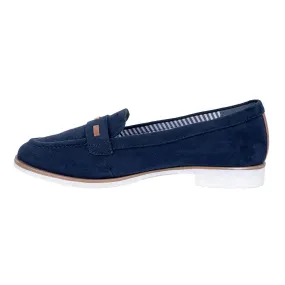 Graceland Casual Loafers Fabric Blue Colour For Women