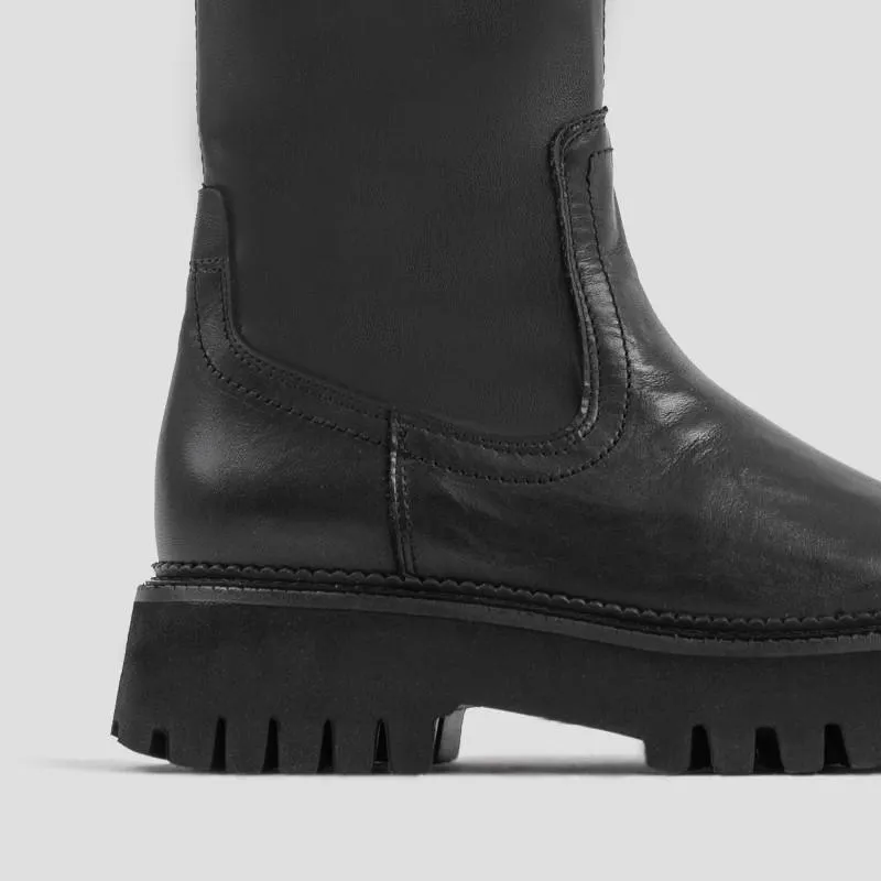 Groovy Stretch High Black Boots