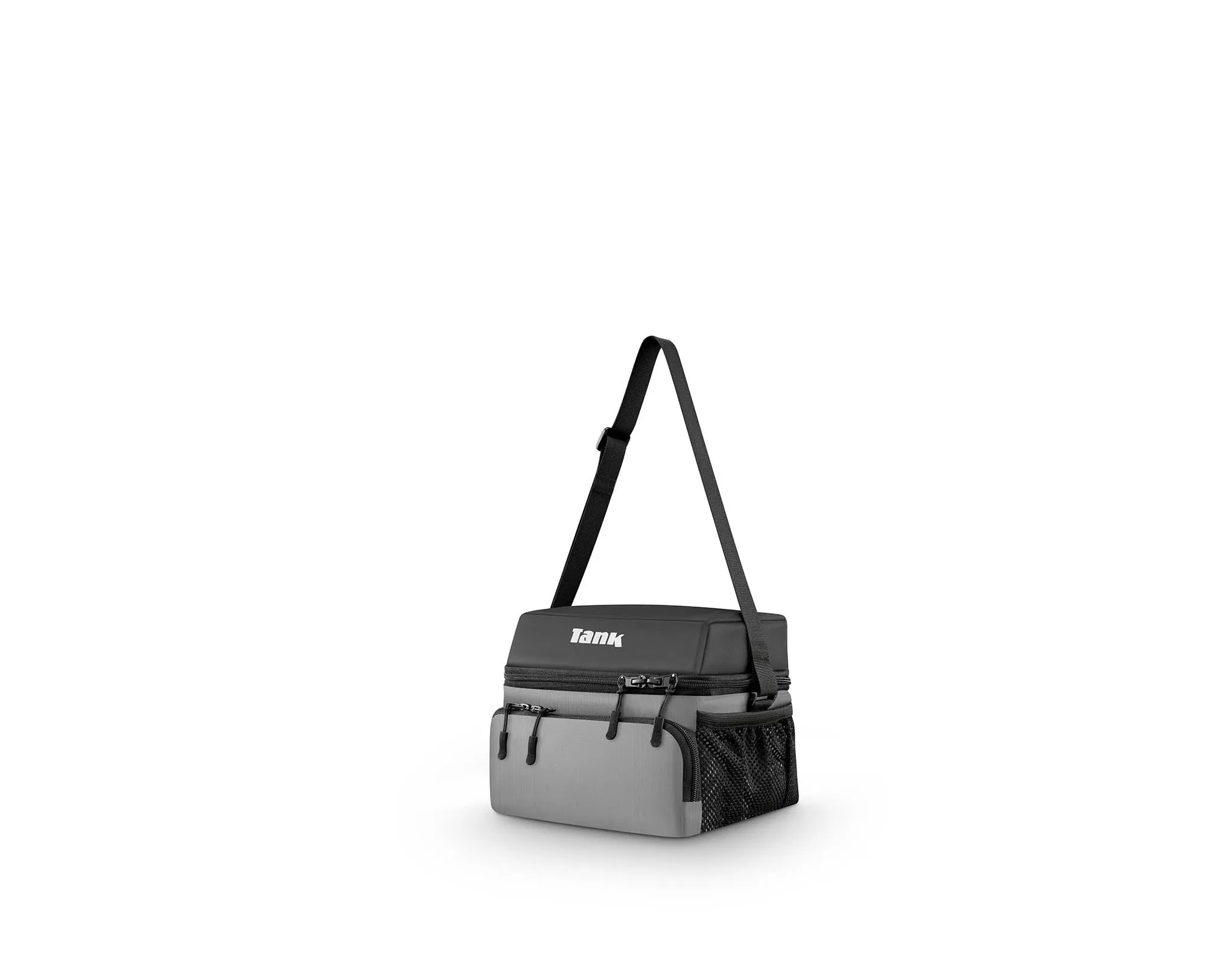 Insulated Thermal Bag 6 L Gray & Black