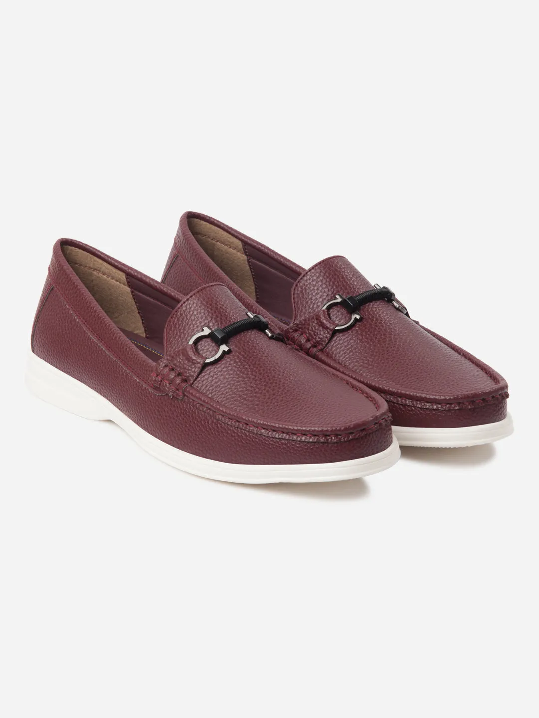 Men's Cherry Moc Toe Casual Loafer (IX4107)