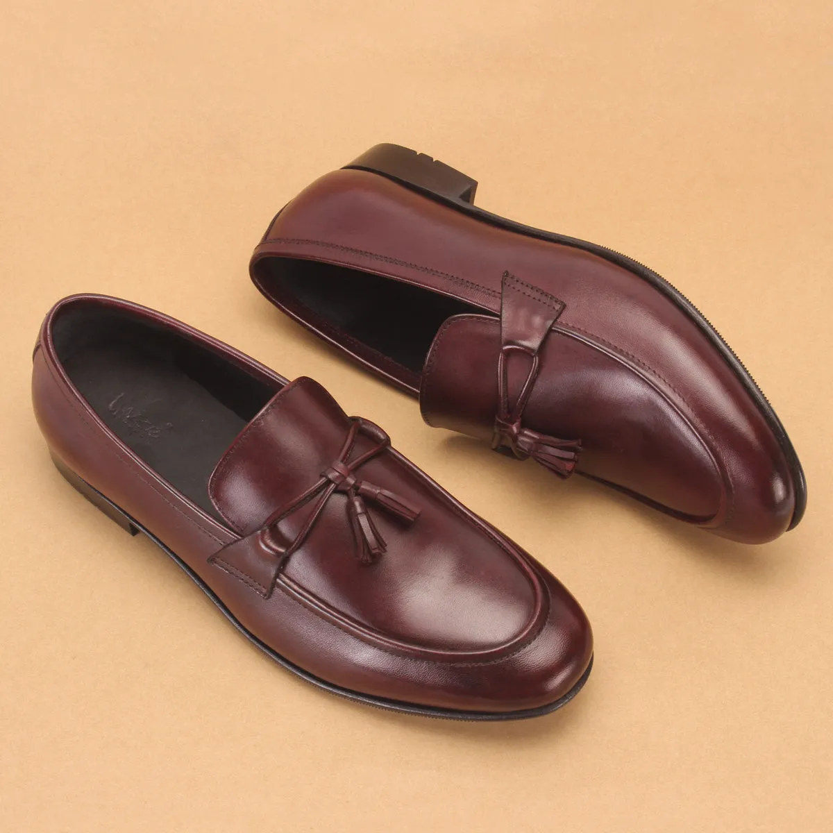 Men's "RILATO" Leather Formal Slip-ons Office Shoes