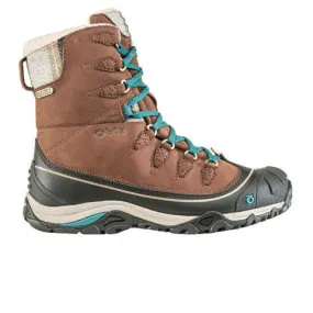 Oboz Sapphire 8" Insulated B-DRY Winter Hiking Boot (Women) - Chestnut