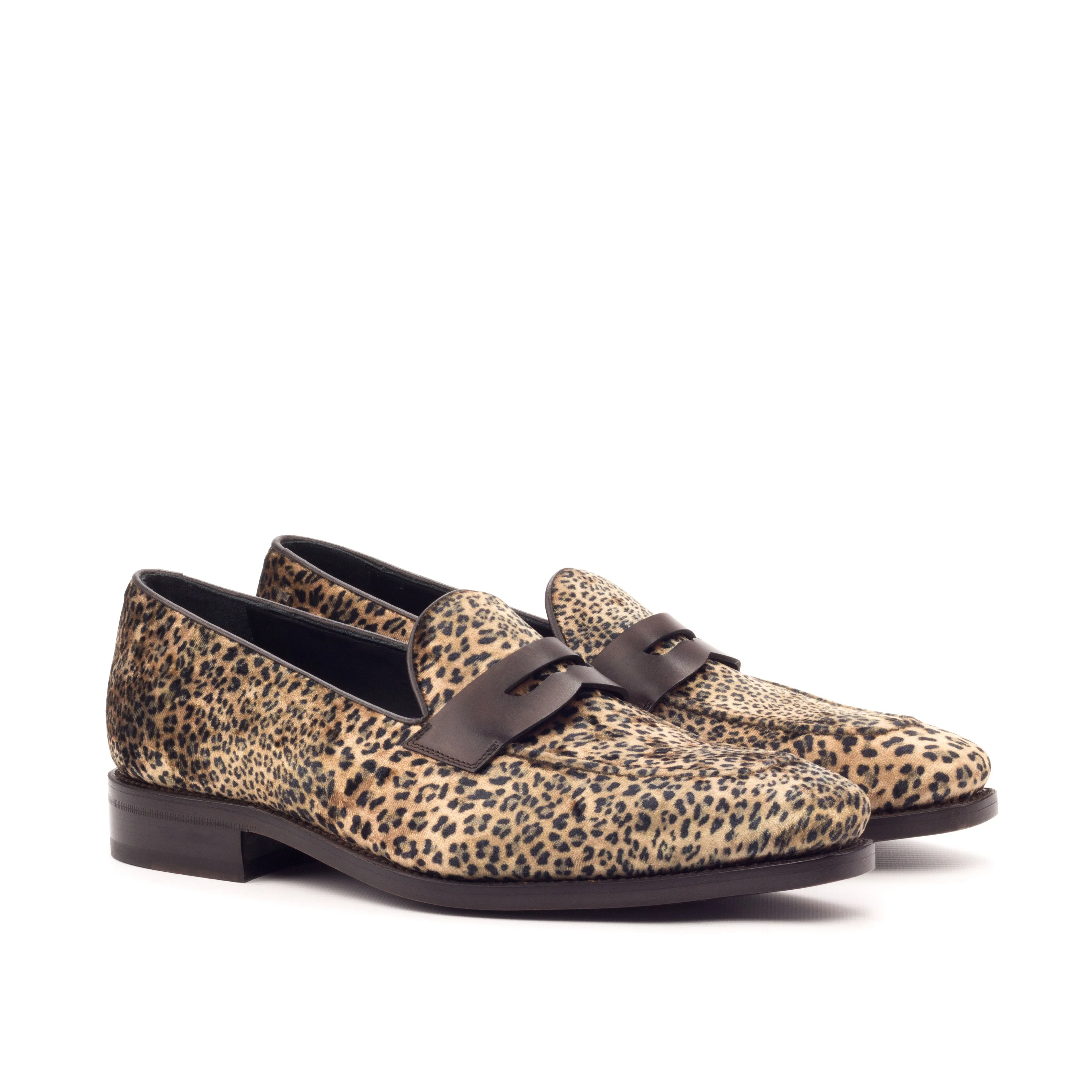 OG Loafer Mask Goodyear Welted - Leopard Velvet