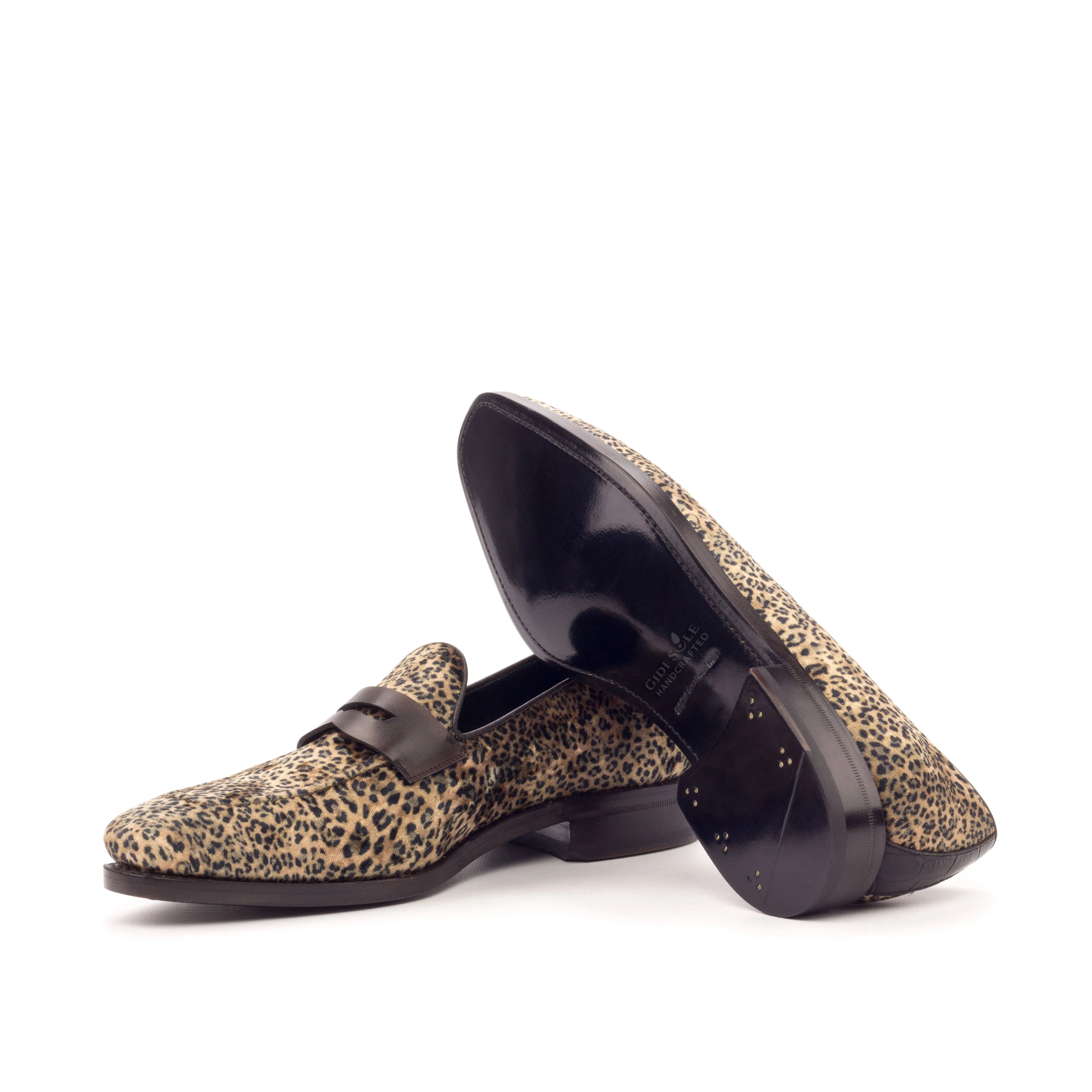 OG Loafer Mask Goodyear Welted - Leopard Velvet