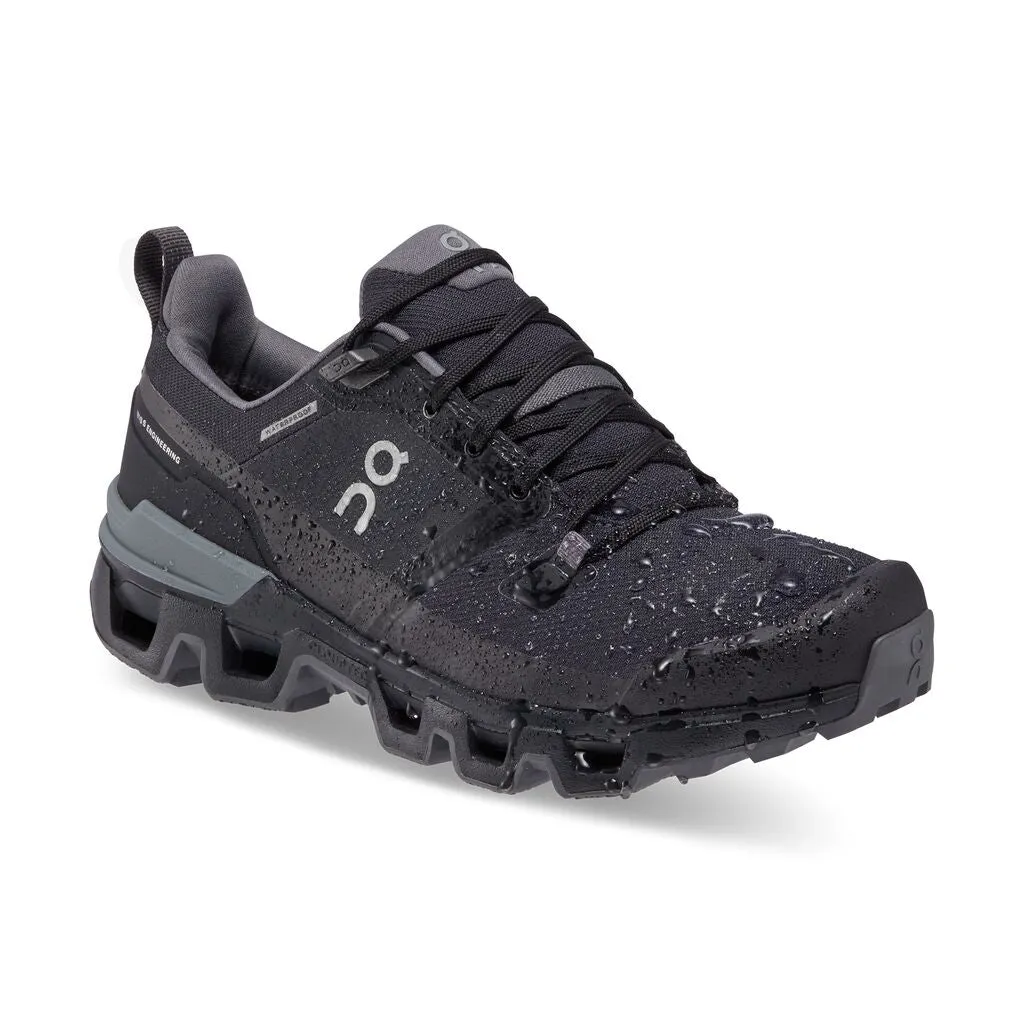 On Running Cloudwander Waterproof (Women's) - Black/Eclipse