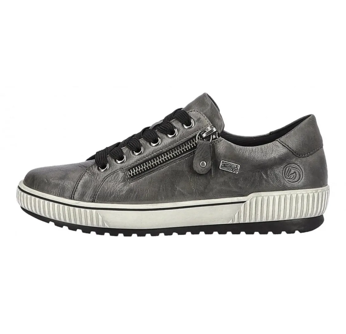 Remonte D0700-42 Ottawa Grey Leather Tex Trainers