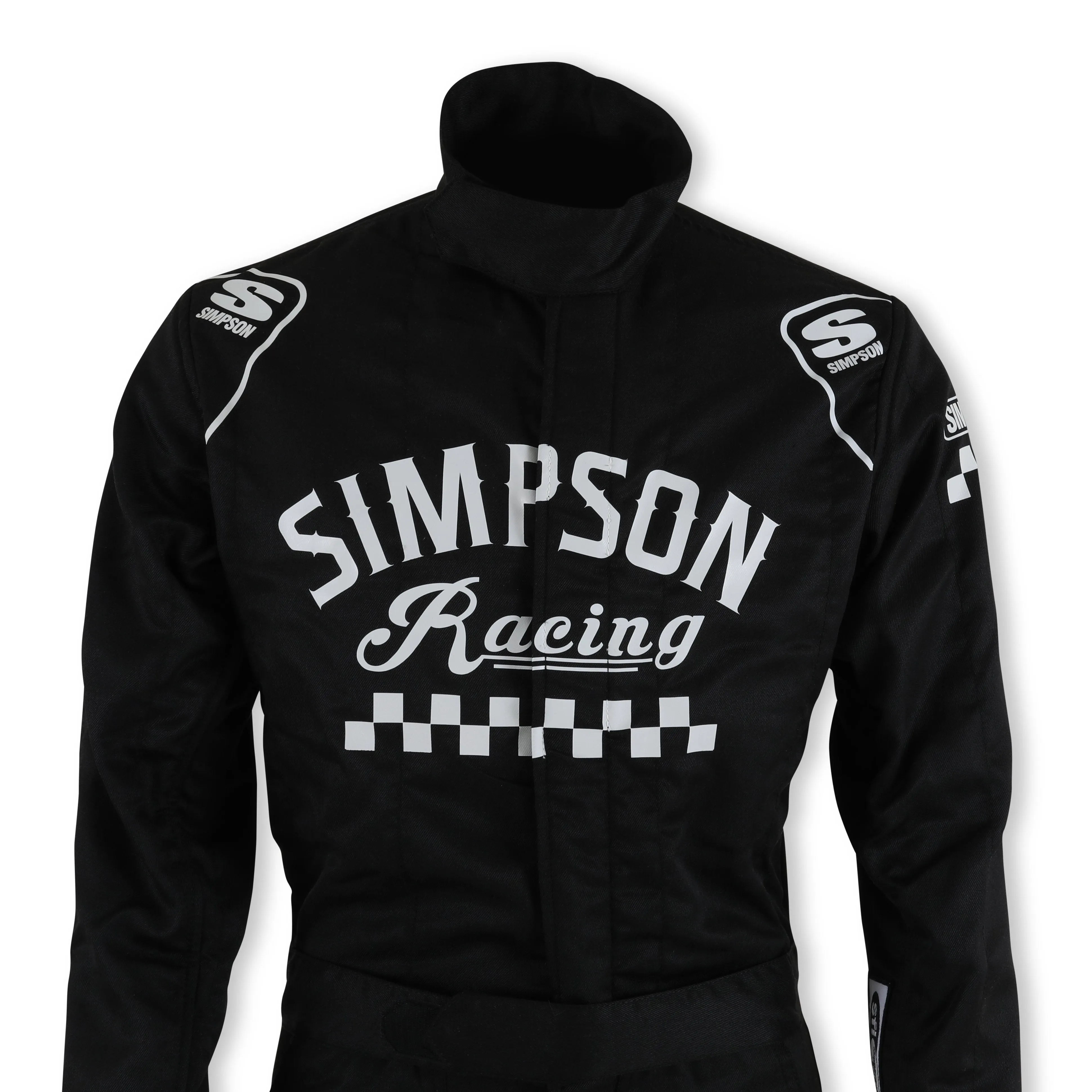 Simpson Checkers Suit - Black