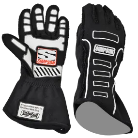 Simpson Competitor Glove - External Seam - Black