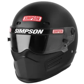 Simpson Super Bandit Helmet - Matte Black