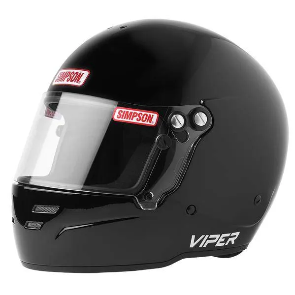 Simpson Viper Helmet - Black