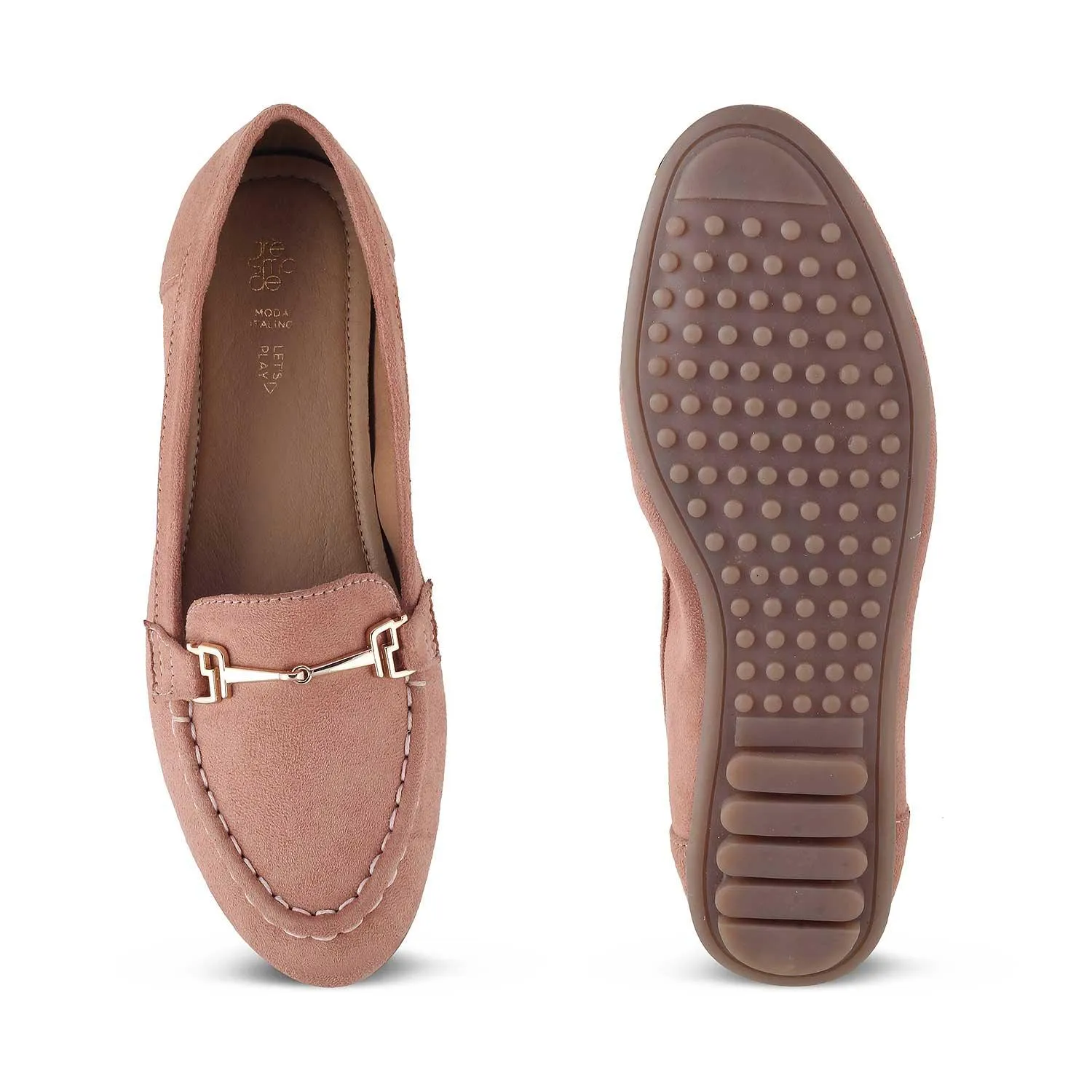 The Angelus Pink Women's Dress Loafers Tresmode