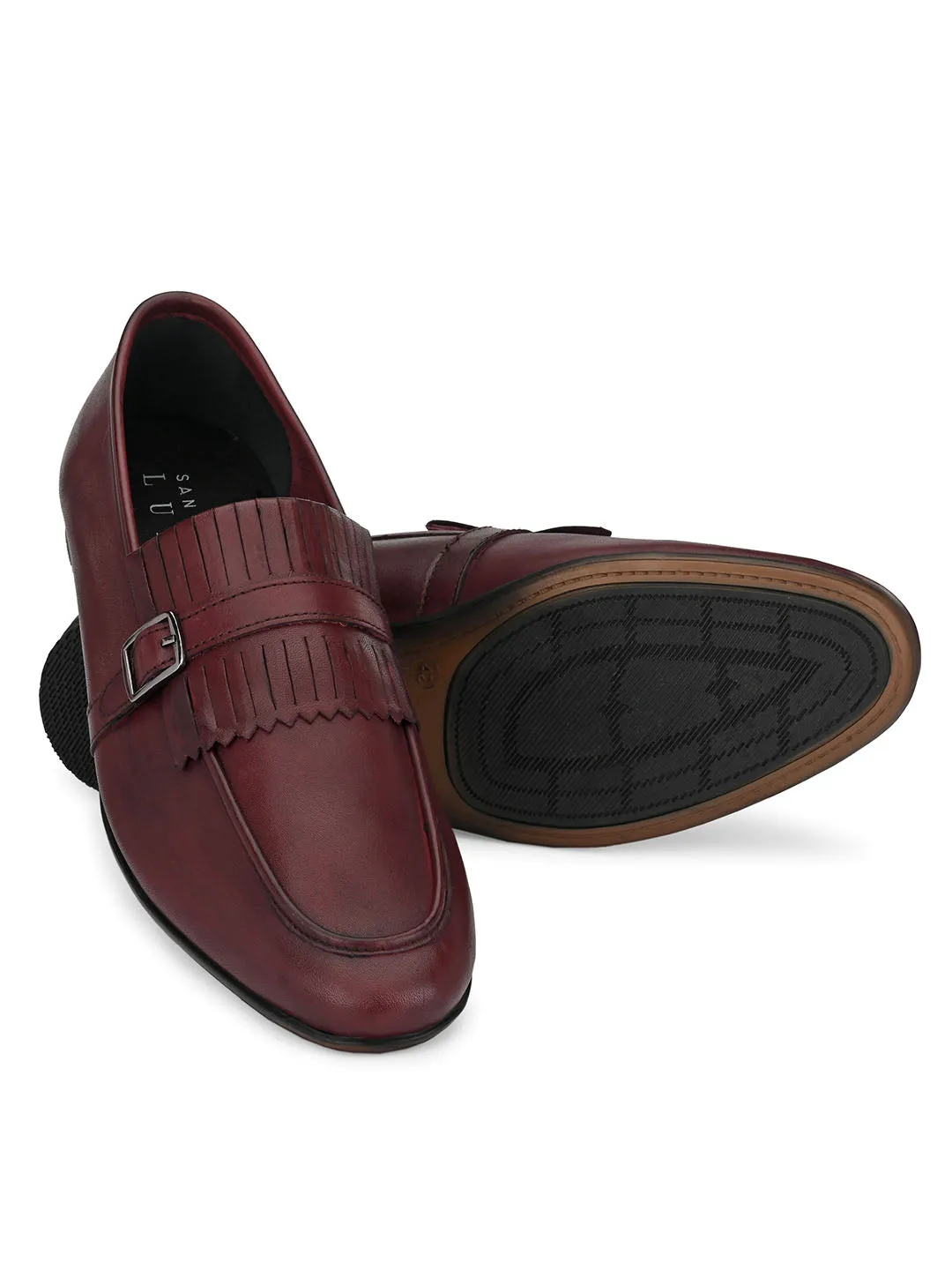 Troy Kilt Cherry Loafers