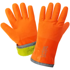 Waterproof Extreme Cold Nitrile Chemical Handling Gloves by Frogwear 8450