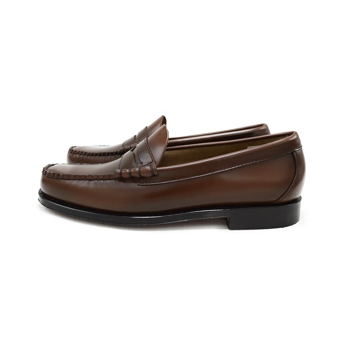 Weejuns Larson Penny Loafers Brown Leather