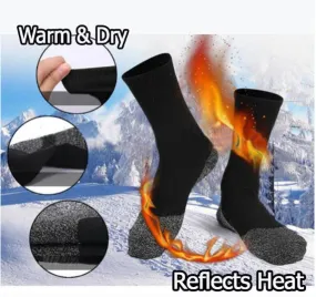 Winter 35 Below Aluminized Fibers Heated Socks