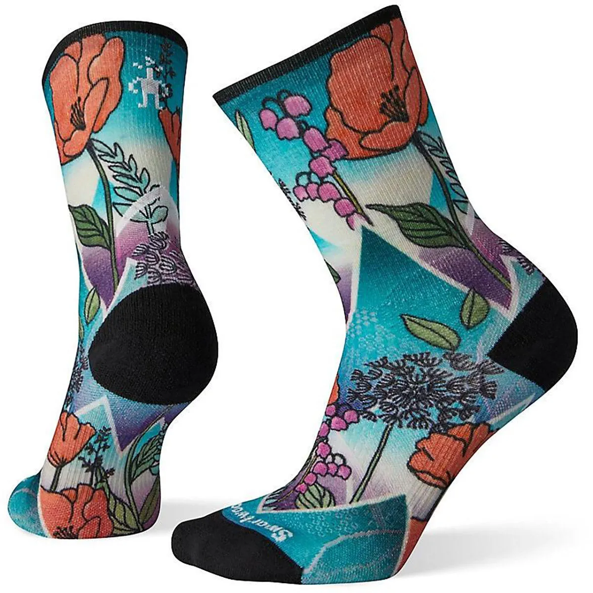 Women's PhD Pro Endurance Print Crew Socks