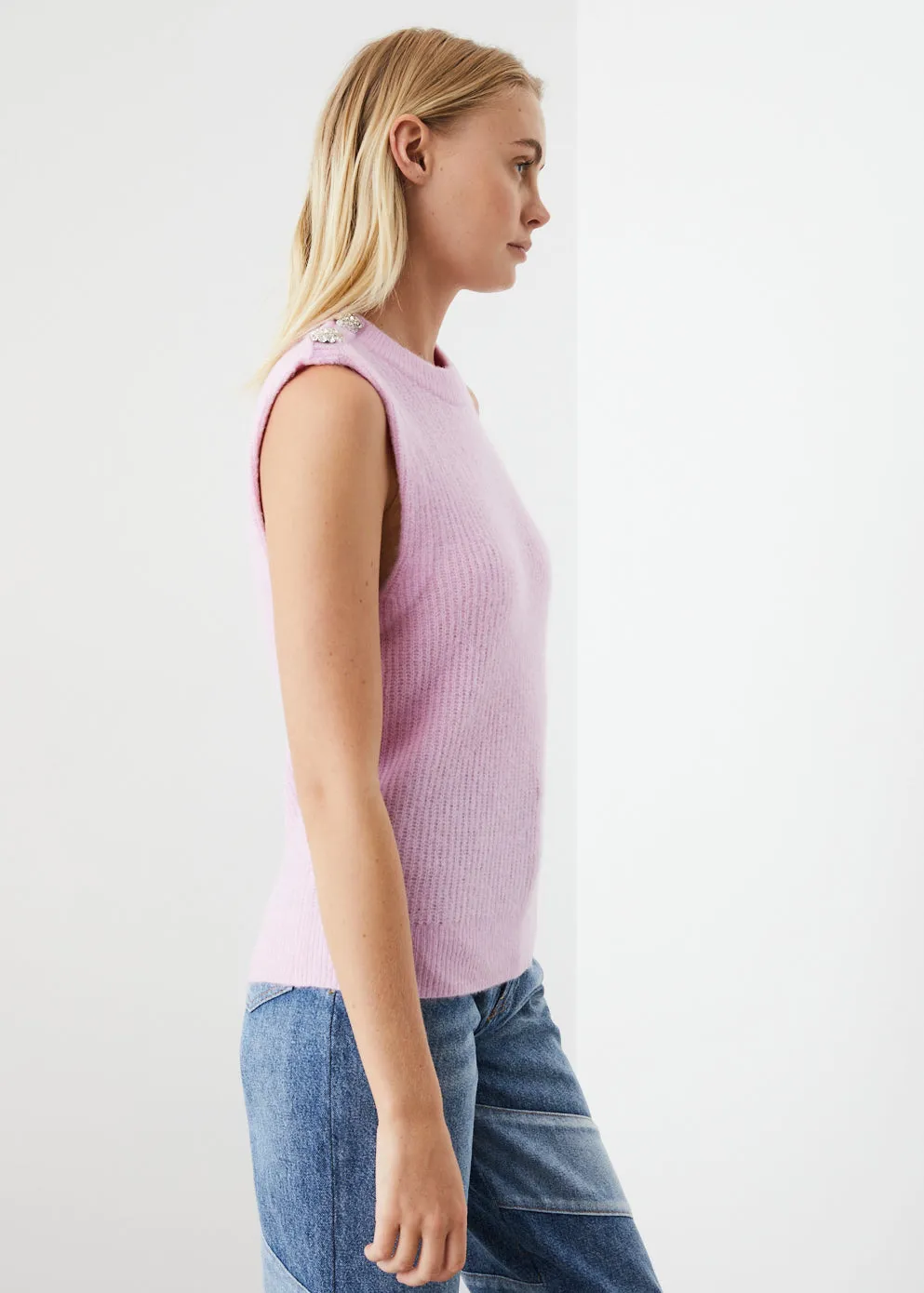 Wool Knit Vest